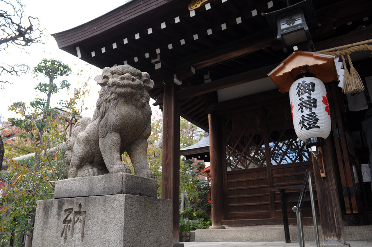 「一宮神社」の狛犬
